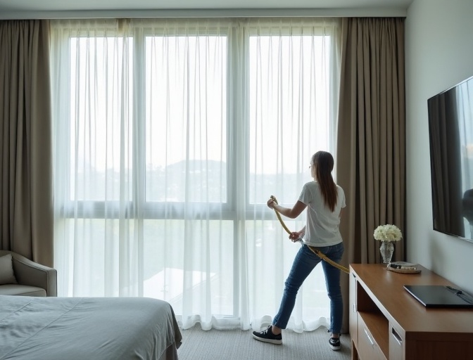 Godwin Beach Sheer Curtain Cleaning